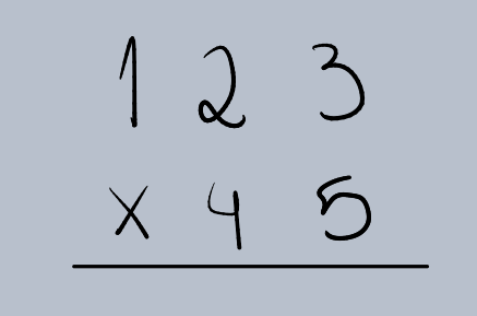 passo 1 multiplicação