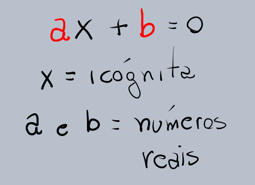 equação do primeiro grau