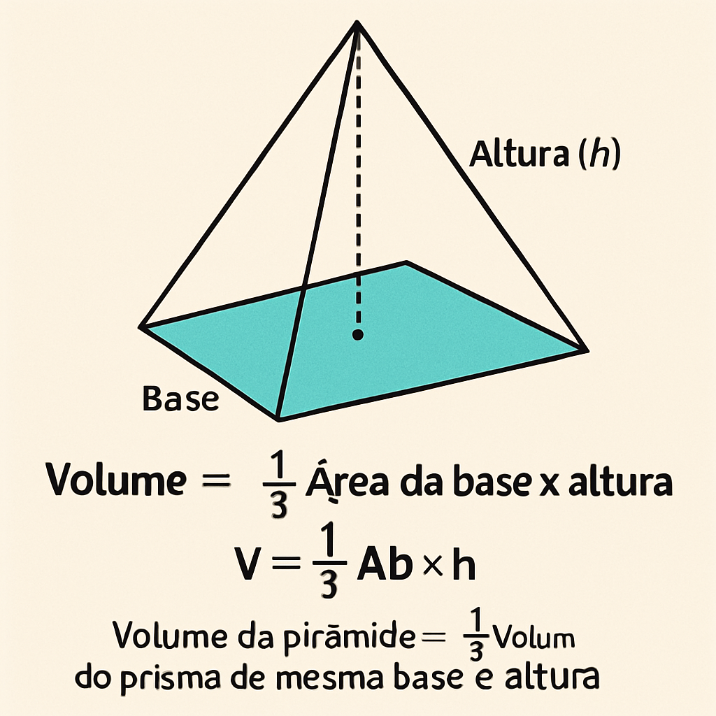 Volume pirâmide